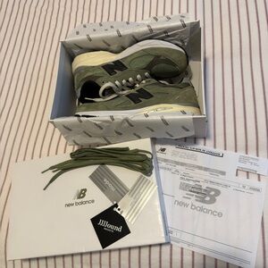 Size 9 - JJJJound x New Balance 990v3 - Olive Green - Made In USA (2022)